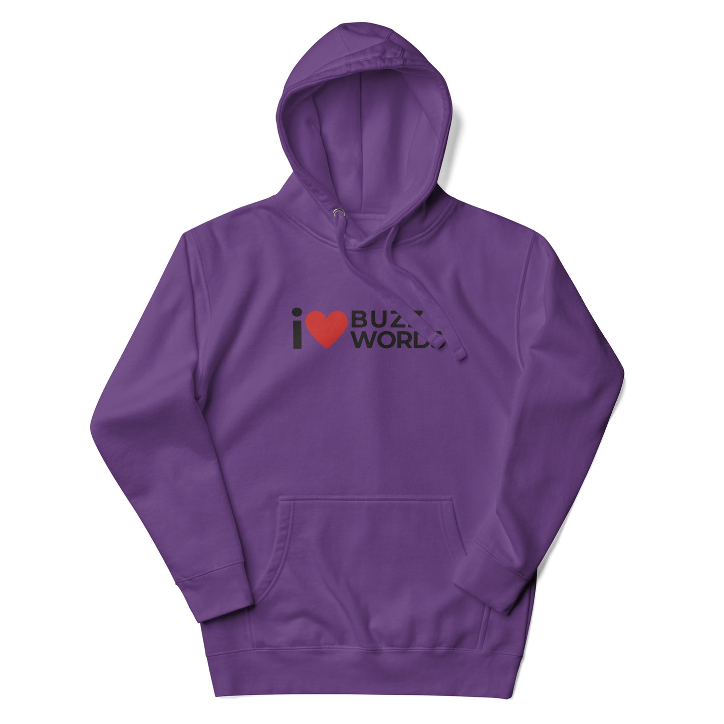 i heart buzzwords Hoodie