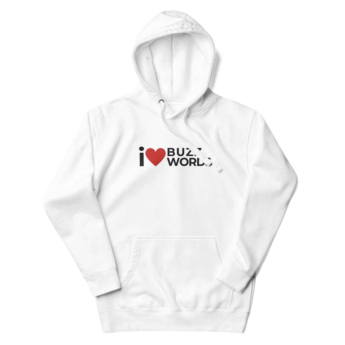 i heart buzzwords Hoodie